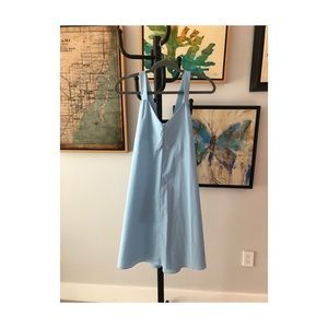 Light Blue Maternity Dress